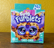 Furby Furblets Chee-Chee Mini Friend, Electronic Plush Toys for Girls and Boy