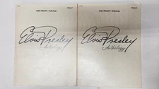 Elvis Presley Anthology Sheet Music Hal Leonard Vol. 1 and Vol. 2