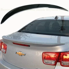 2013 2014 2015 Chevy Malibu 16 Ltd GLOSS BLACK Euro Factory Style Spoiler Wing
