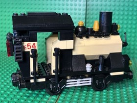 Lego My Own Train Small Sand Tan Engine Locomotive Read Description