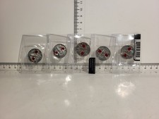 5x Canada 25 cents , Remembrance Day ,Poppy Quarter, 2010