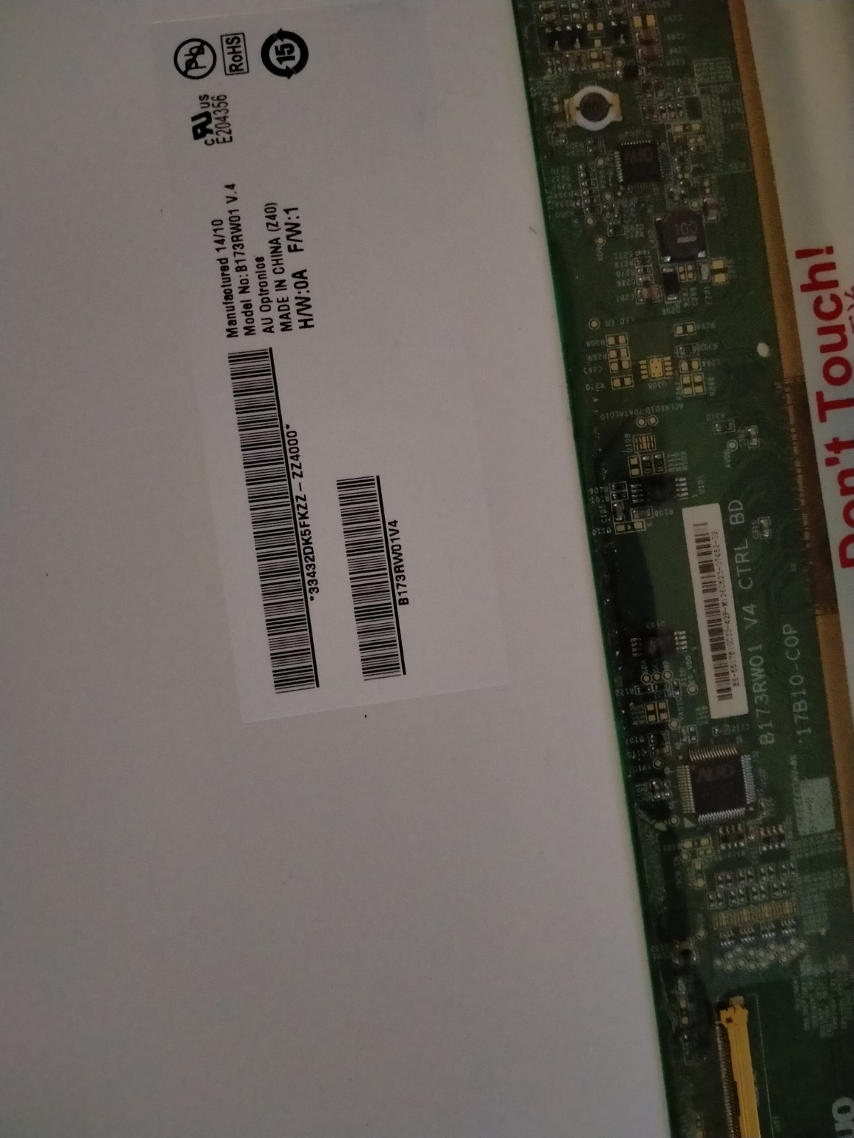 display B173RW01 V.4