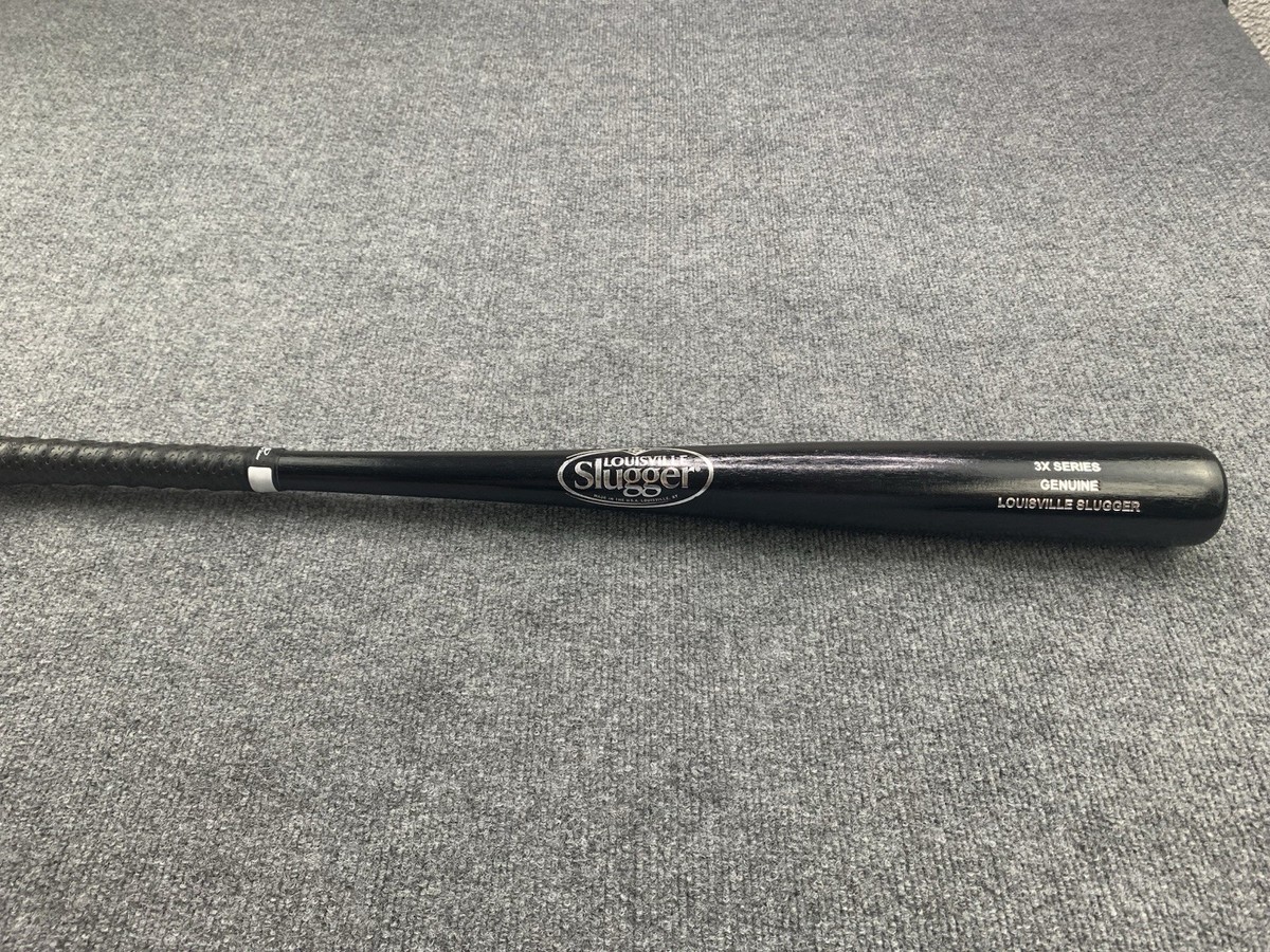 Louisville Slugger Genuine 3X Series Black Wood Baseball Bat 