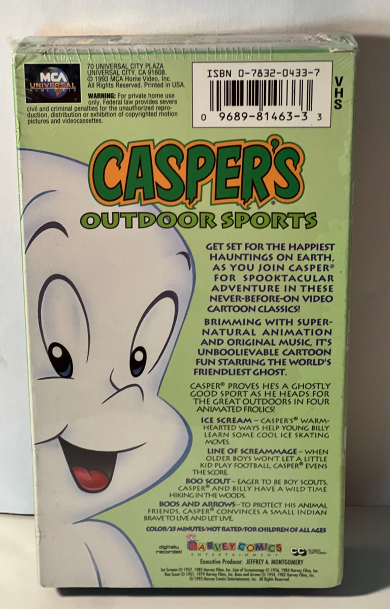 Casper's Outdoor Sports Vhs New 1993 96898146333| eBay