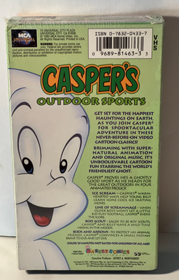 Casper's Outdoor Sports Vhs New 1993 96898146333| eBay