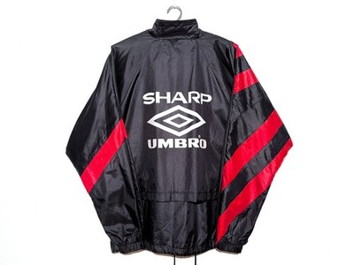 Manchester United Adult L 90s Training Jacket 1992 - 1994 Umbro 92