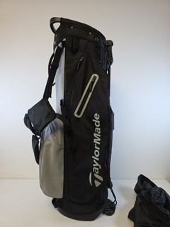 Taylormade Golf Standbag 5 fach grau/schwarz Regenhaube TM0419