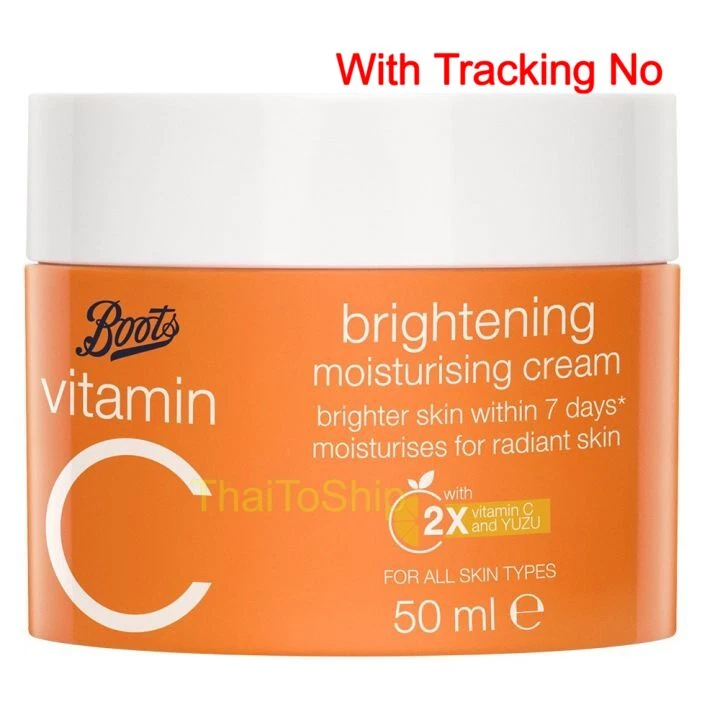 3 x 50ML BOOTS VITAMIN C Boots Brightening Moisturizing Cream - Image 2 of 4