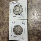 1929 standing liberty And 1911 quarters