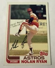 1982 Topps Baseball Nolan Ryan #90 Houston Astros HOF Card