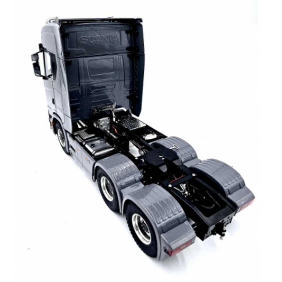 FM-Electrics Scania 6x6 Zugmaschine RTR 1:14 Eco-Line grau - Bild 4 von 4