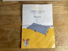 Canine Canyon Daisy Cot Medium Foldable Elevated Dog Bed Portable Raised Outdoor
