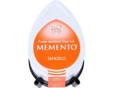Memento Dew Drop Ink Pads Tangelo Orange Single Dye Ink Pad Core