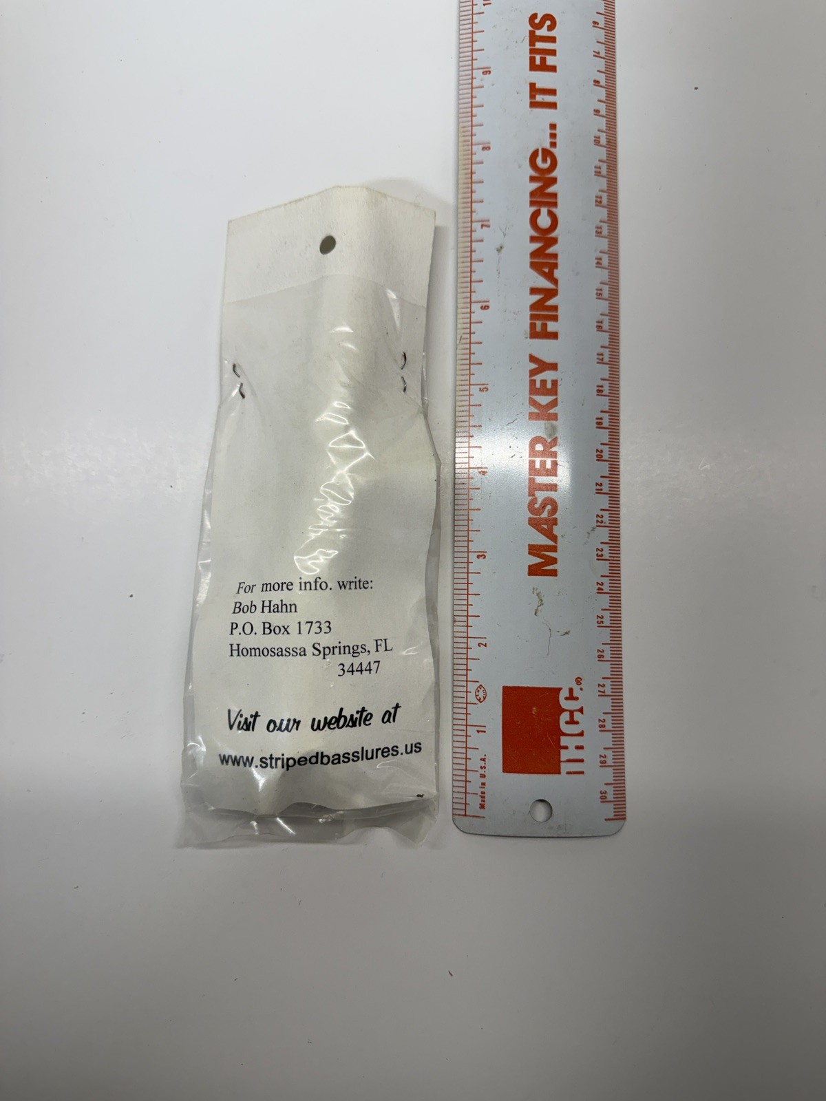 Bob Hahn Plugs Wood Surf Fishing Lure SRP 1 oz Striped Bass Saltwater Florida - Image 2