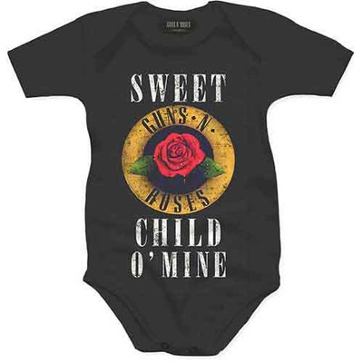 Babygrow Guns N' Roses Child O' Mine offiziell Jungs T-Shirt Kinder