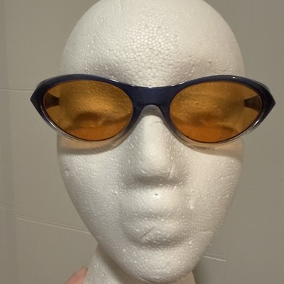 RARE Y2K Vintage Arnette Falcon Sunglasses Orange Lens AN 210-9340 Made in Italy