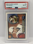 2000 Pacific Aurora Tom Brady #84 NM-MT PSA Graded 8 Rookie Card