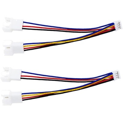 GPU Lüfter Adapter PWM Mini 4Pin auf Dual 3Pin 4Pin Verlängerung Grafikkarte
