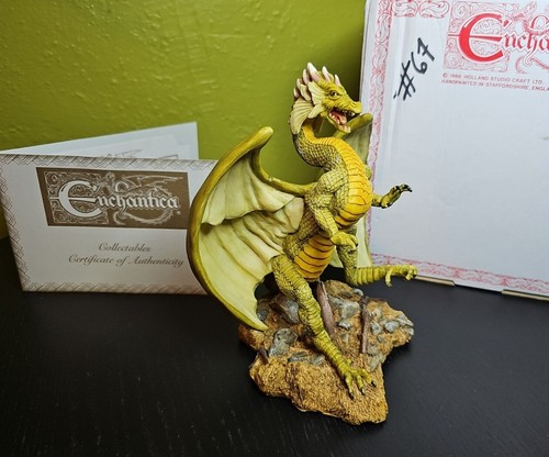 1993 Enchantra Collectibles Spring Dragon Gorgoyle EN 2070 NIB with COA 904/9500