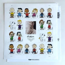Pane of 20 Charles M. Schulz Peanuts Stamp Holiday Party Scott# 5726-5735(MNH)