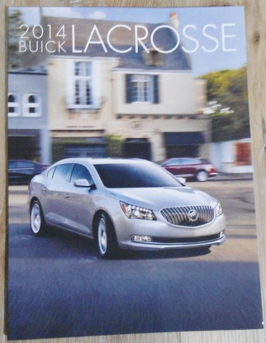 Catalogo brochure vendita concessionaria auto originale Buick Lacrosse 36 pagine 2014 - Foto 8 di 9