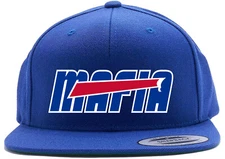Buffalo Bills Bills Mafia Text Logo Snapback Hat