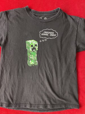 Mojang Jinx Boy's Short Sleeve Minecraft 