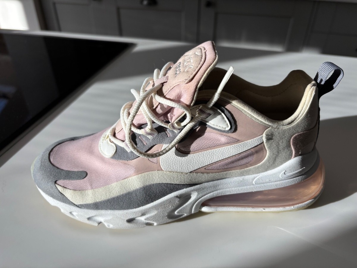 womens air max 270 react plum chalk