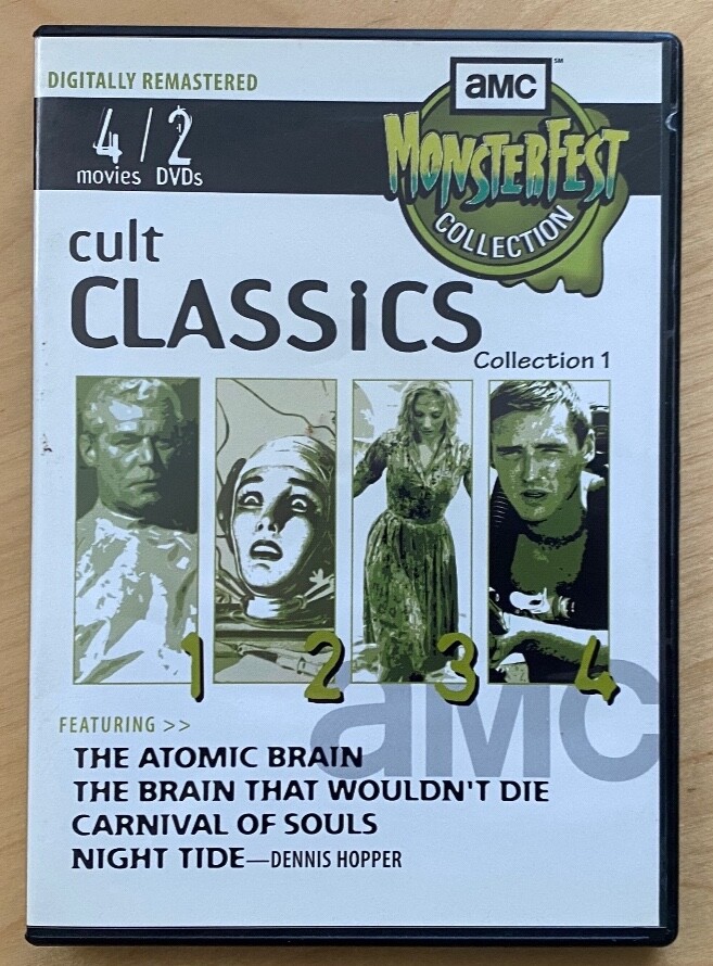 AMC Monsterfest Cult Classics Collection 1 (DVD, 2003, 2-Disc Set