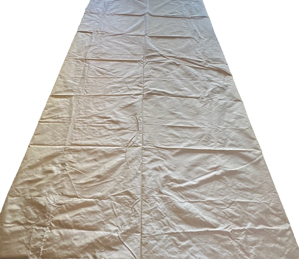 Diseño Seda Damasco Tela Buttery Gold Mini Hoja Lg Panel de Sala de Exposición Foto 2 de 4