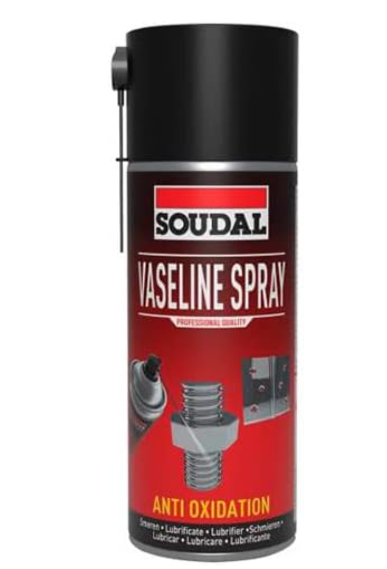 Olio Vaselina Vasellina  Spray 400 ML. Lubrificante Protettivo SOUDAL