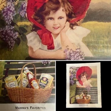 Vintage Heinz Advertising Poster MAMMA'S FAVORITES 18" x 14" Art Print Poster