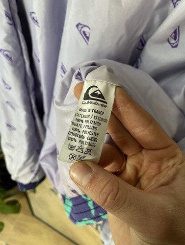 QuikSilver vintage Y2k rare anorak jacket L - Picture 3 of 9