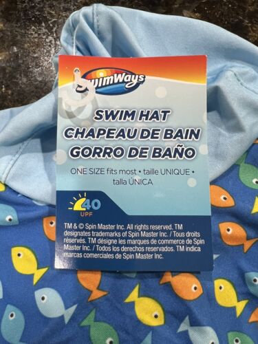Swimways CUTE Infant Boys Swim Hat (OSFM / 9-24M) BRAND NEW W TAGS - Picture 2 of 3