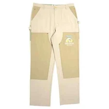 Round Two x LRG Khaki Rugged Desert Eagle Double Knee Cargo Pants NWT XL (36)