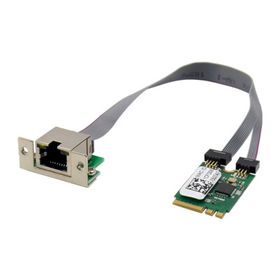 M.2 Key A+E 2.5G Gigabit Ethernet Network Lan Card 2500Mbps RTL8125B chipset