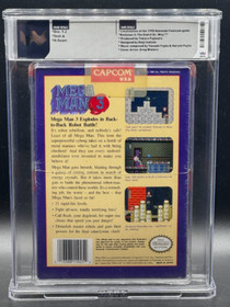 Mega Man 3 Nintendo NES CAPCOM Graded Sealed Nuovo WATA 9.2 A