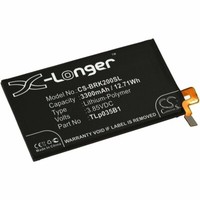 Akku FüR Handy, Smartphone Blackberry KEY2 3,85V 3300Mah/12,7Wh Li-Polymer Schwa