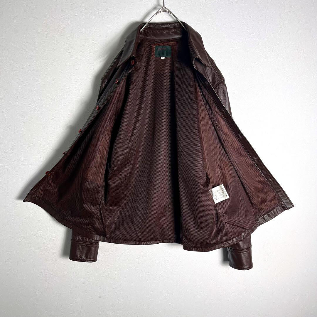 Yohji Yamamoto DURBAN A.A.R レザー 本革 羊革 YOHJI YAMAMOTO DURBAN A.A.R LEATHER JACKET MEN MULTICOLOR