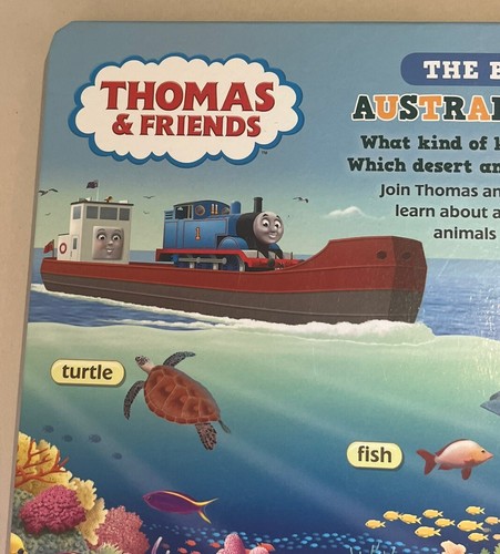 Thomas And Friends- Big Book Of Australian Animals. Board Book, Colour Photos . - Picture 13 of 14