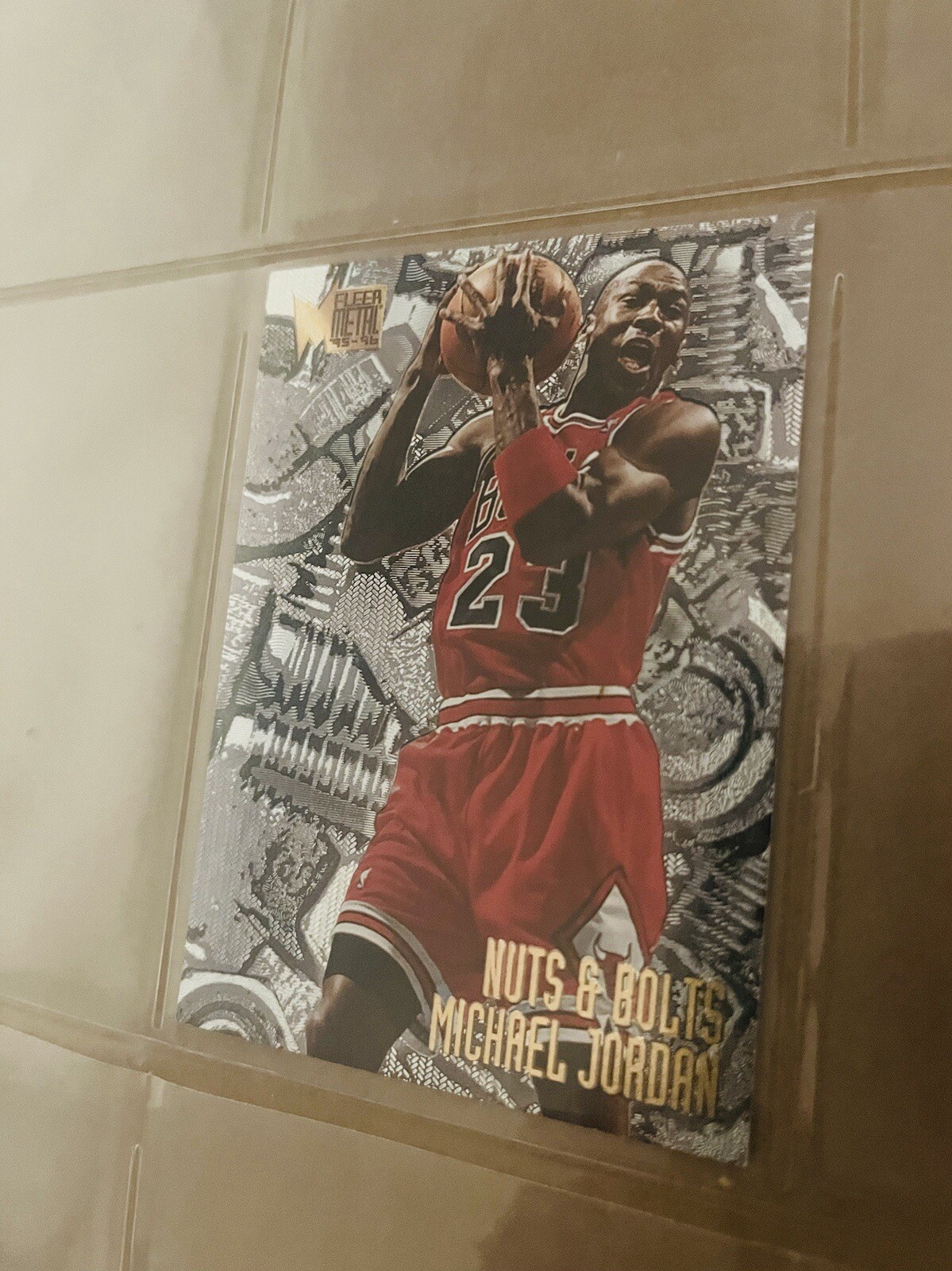 1995-96 Metal #212 Michael Jordan BASKETBALL Chicago Bulls