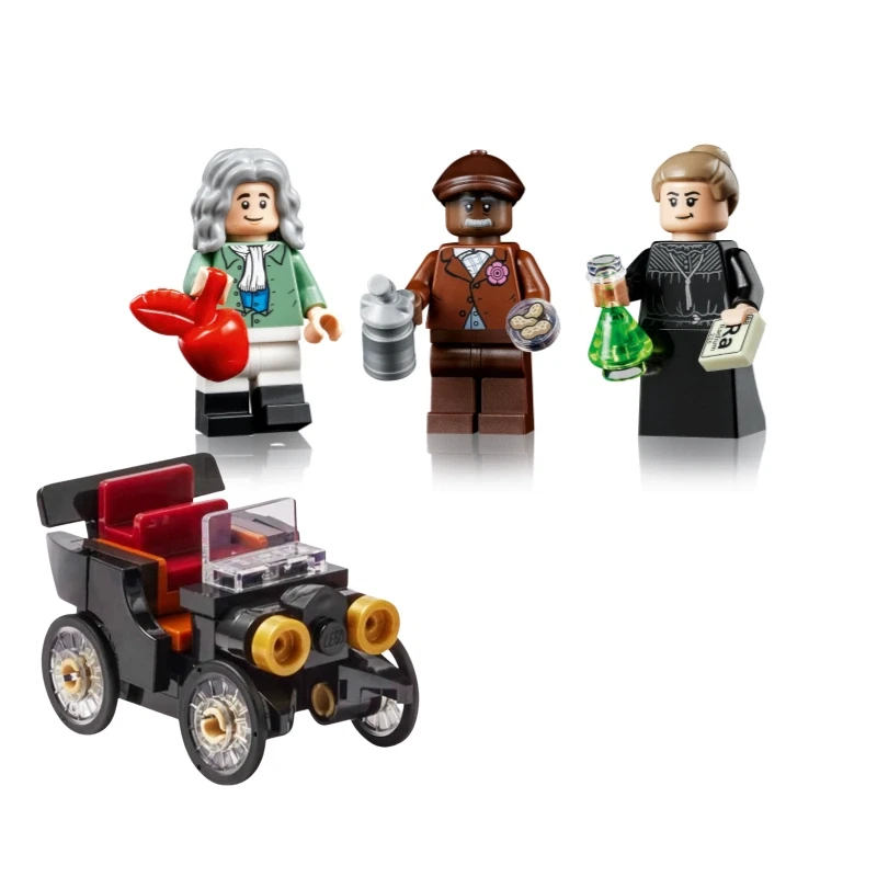 LEGO21355:TheEvolutionofSTEMMinifiguresNeverAssembled