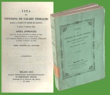 Vita di Vittorina De Galard Terraube Boniardi & Pogliani Milano 1853 