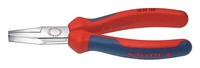 Knipex Flachzange Verchromt 160 Mm Griffe Mit Pvc - 20 05 160