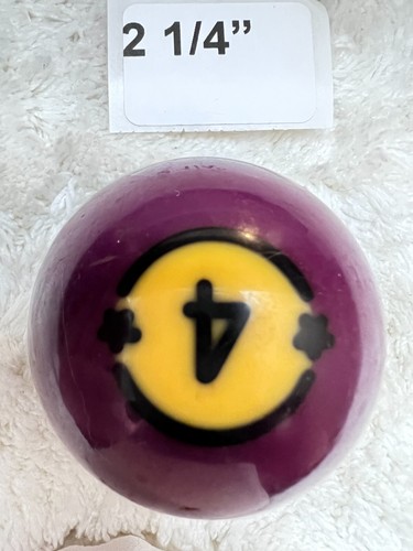 #4 Pool Ball. Antique, Vintage And Current Style Balls. Many To Choose From. - Picture 132 of 353