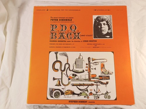 Peter Schickele, PDQ Bach Chamber Orchestra 1965 VINYL LP (VG+ tested) cover VG+ - Picture 2 of 8