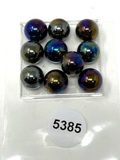 MEGA Marbles, 10 Meteor Mega Marbles , Pre 2000 CM99-5385 