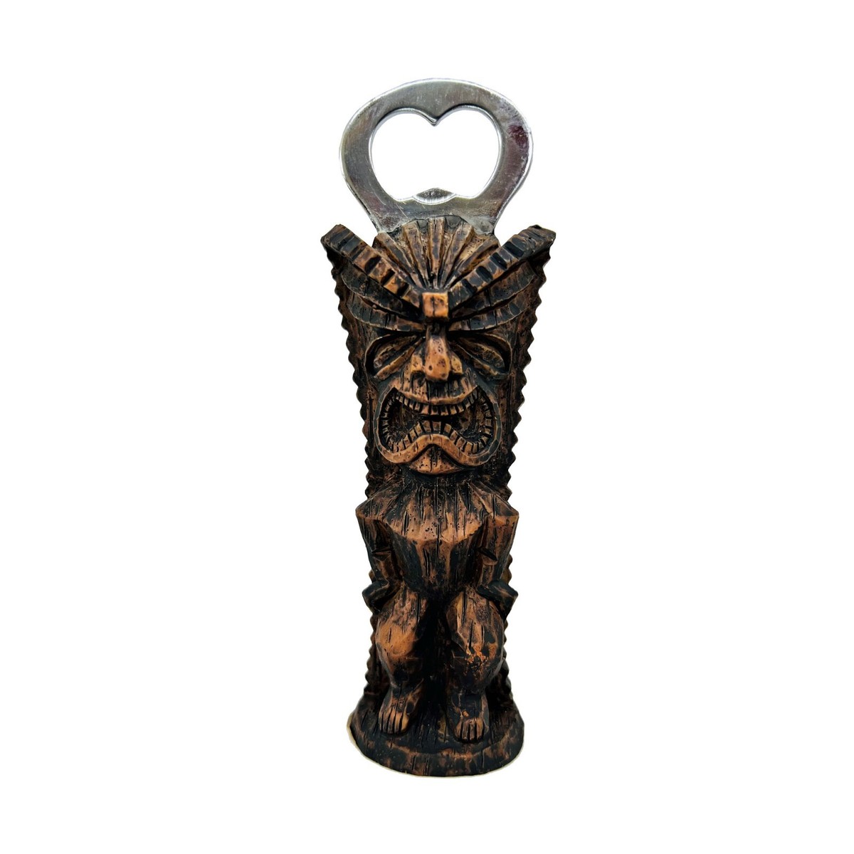 Hawaiian Good Luck Tiki God of Money Polyresin Bottle Opener from