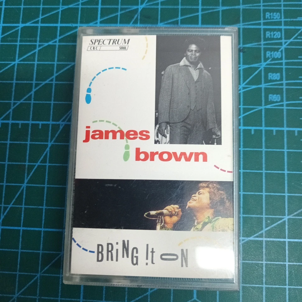 James Brown Bring it on Cassette Tape Funk Soul k3002-4 Spectrum Foto 2 de 4