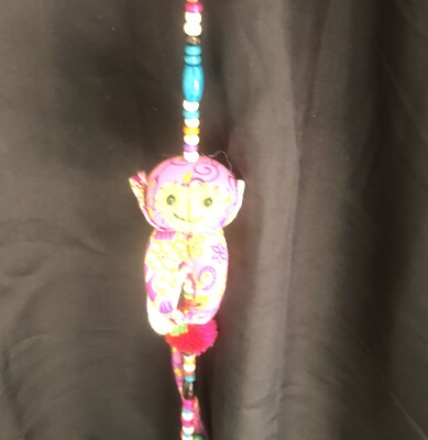 Hand Made Cotton Monkey Mobile 90 Cm